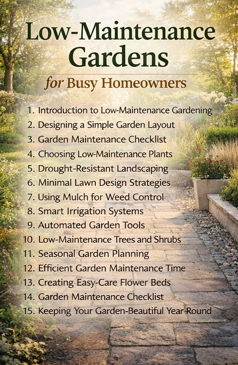 The Low Maintenance Villa Garden